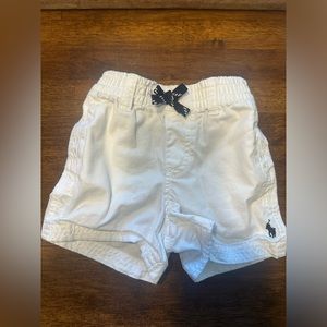Ralph Lauren unisex white shorts